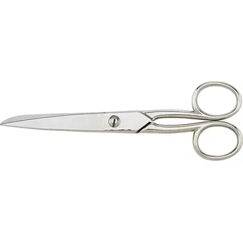 Kuchyňské nůžky Univerzální nůžky 150mm poniklované, s kulatými rukojeť. oky KIESEL