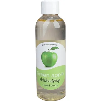 Melasa (zvlhčovadlo) pro vodní dýmky Shishasyrup 100ml 'Zelené jablko'