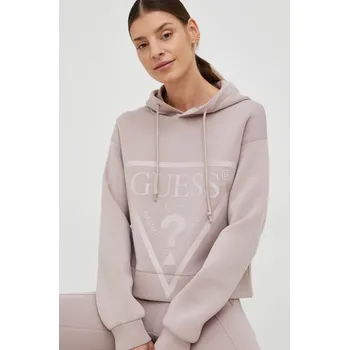 Dámská mikina Mikina Guess NEW ALISA V2YQ08.K7UW2 růžová 03X, vel. L