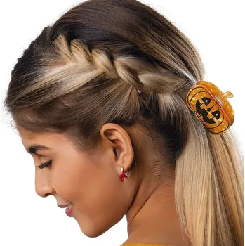 Karnevalový doplněk GuircaDýně - sponka do vlasů - Halloween