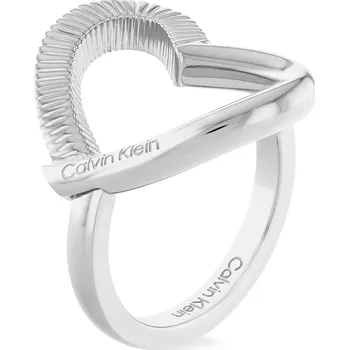 Prsten Calvin Klein Romantický ocelový prsten Heart 35000439 54 mm + 2 měsíce na vrácení zboží
