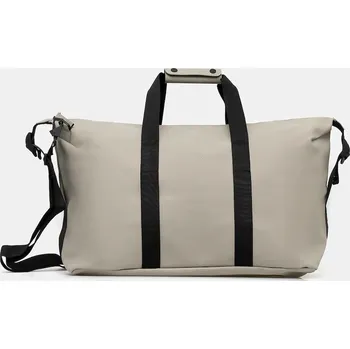 Cestovní taška Taška Rains Hilo Weekend Bag W3 zelená barva, 14200 14200.108 97X, vel. ONE SIZE