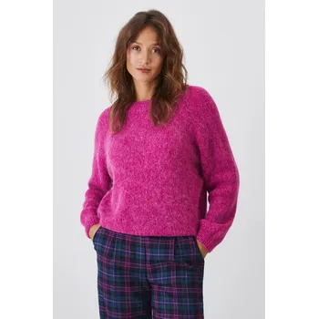 Dámský svetr Vlněný svetr Medicine dámský, růžová barva, hřejivý RW24.SWD776 43X, vel. L