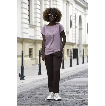 OFF PINK halenka Rina - béžová, 42 (Dámská halenka s krátkým rukávem)