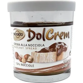 Cukrovinka Dolcrem italská čokoládová pomazánka s lískovými oříšky 200g