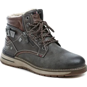 Pánská zimní obuv Mustang 15M001100200 šedé pánské zimní boty EUR 41
