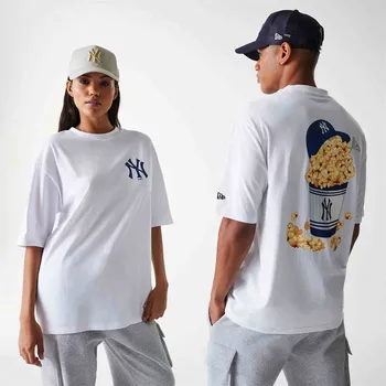 Dámské tričko NEW ERA triko - Mlb Food Graphic Neyyan Whi (WHI) velikost: XL