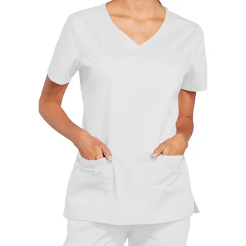 Zdravotnický oděv Zdravotnická halena V-neck Cherokee dámská - bílá Velikost: XXL