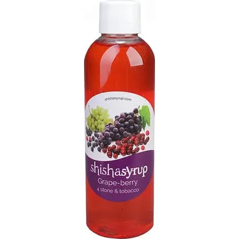 Melasa (zvlhčovadlo) pro vodní dýmky Shishasyrup 100ml 'Hrozen a mix bobulí'