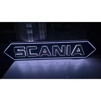 Znak automobilu LED tabule Scania 1000x200mm, 24V