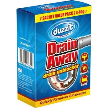 Čistič odpadu Duzzit Čistič odpadů v prášku 2x40g