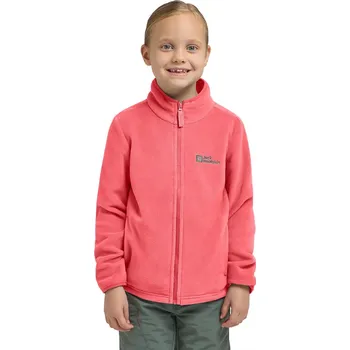 Chlapecká mikina Dětská mikina Jack Wolfskin TAUNUS JACKET K růžová barva, hladká, 1609482 1609482.92.152 38X, vel. 152