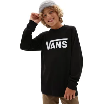 Chlapecké oblečení Vans - Dětské tričko s dlouhým rukávem 122-174 cm VN000XOIY281 černá 99X, vel. 122-132