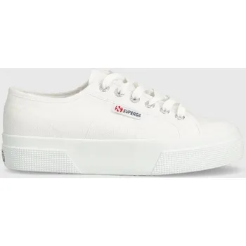 Dámské tenisky Tenisky Superga 2740 PLATFORM dámské, bílá barva, S21384W 00X, EUR 40