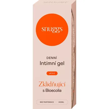 Intimní hygienický prostředek Snuggs Intimní gel denní zklidňujicí s Bioecolia 200ml