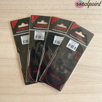 Jehlice Pevné kruhové jehlice Chiaogoo Knit Red 23 cm Velikost: 2.75mm