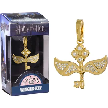Přívěsek The Noble Collection Přívěsek Lumos - Okřídlený klíč, Harry Potter