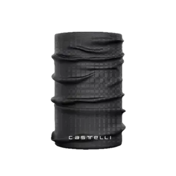 Nákrčník Castelli nákrčník Como, Black/Silver Gray