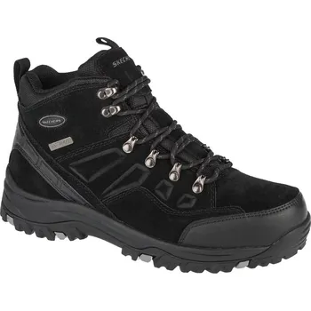 Pánská treková obuv Černá pánská obuv Skechers Relment-Pelmo 64869-BLK Velikost: 46
