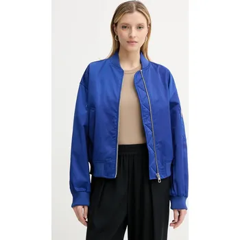 Pánský bomber Bomber bunda Marc O'Polo 502103670291 modrá 57X, vel. 34