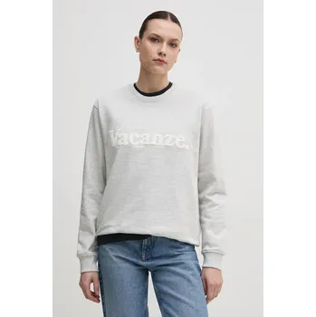 Dámská mikina Bavlněná mikina Drivemebikini Vacanze Chenille 2024.DMBS.024.GR šedá 09X, vel. S