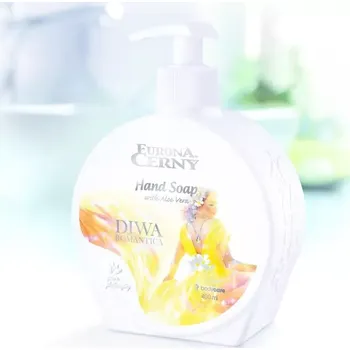 Mýdlo Tekuté mýdlo Diwa Romantica s aloe vera 400ml (Vůně: silná intenzita (4 z 5))