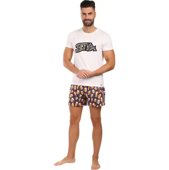 Pánské pyžamo Pánské pyžamo Styx pivo (PKP1855) XL Možnost vrácení zboží ZDARMA do 120 dnů!