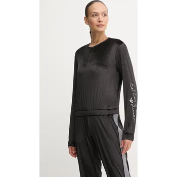 Pánská mikina Velurová mikina EA7 Emporio Armani TJZDZ.6DTM28.1200 černá 99X, vel. S