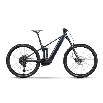 Elektrokolo Raymon Korak Comp steelblue/taupe celoodpružené elektrokolo vel. M