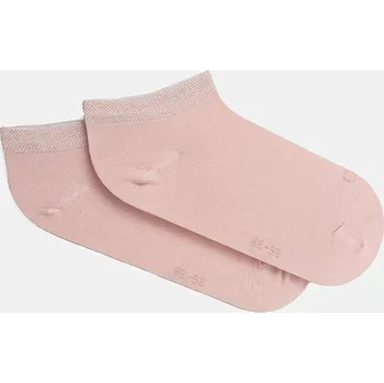 Dámské ponožky Ponožky Calvin Klein 2-pack 701230614.NOS růžová 30A, vel. 35/38