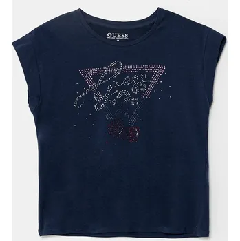 Dívčí tričko Dětské tričko Guess J5GI01.K6YW4.PPYA námořnická modř 59X, vel. 167