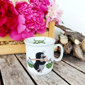 GASTON dětský hrnek 245 ml, Krteček a kaštany, Thun 1794 (Porcelánový hrnek 1. jakost)