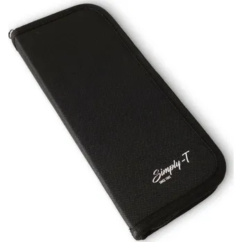 Umělecký štětec Pouzdro na 10 štětců Simply-T - černé