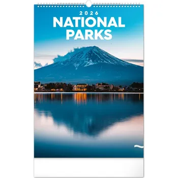 Kalendář Presco Group Nástěnný kalendář Národní parky světa 2026