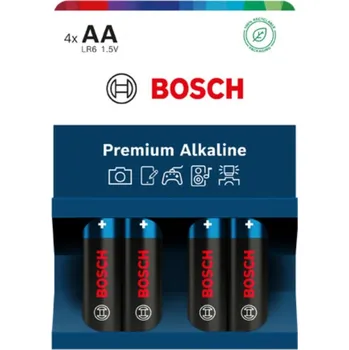 Článková baterie BOSCH Premium Alkaline LR6PA4B-00 Baterie AA, 4 ks BOSCH
