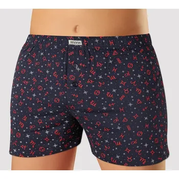 Trenýrky Andrie PS 5931 - tmavě modrá s červeným - 58/60