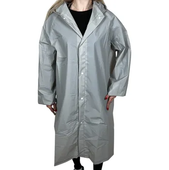 Pláštěnka Dámská šedá pláštěnka Barva: Šedá, Velikost: L