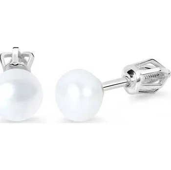 Náušnice Cutie Jewellery Perlové náušnice z bílého zlata Z8002B