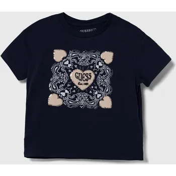 Dětské tričko Guess tmavomodrá barva J4RI23.K6YW4.PPYH 59X, vel. 122-125