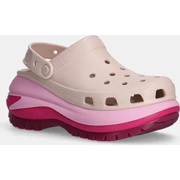 Dámská móda Pantofle Crocs Mega Crush Matte Clog 210749.6WS růžová 30X, EUR 41/42