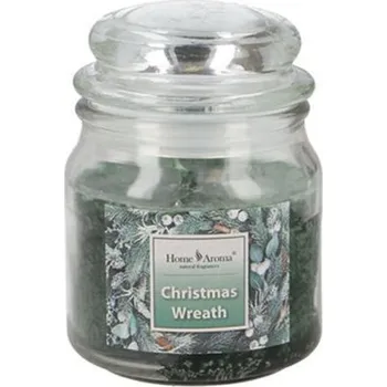 Svíčka Svíčka vonná dekorativní Christmas Wreath 200g