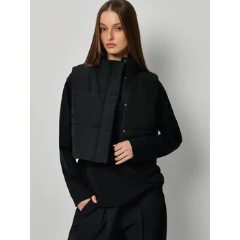 Dámský kabát Prošívaná vesta - L - House - černá - 702EW-99X