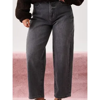 Dámské džíny Sinsay - Džíny balloon - šedá - 926FI-85J - 926FI-85J-32