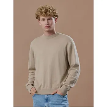 Pánský svetr Svetr s vysokým podílem bavlny - M - House - nude - 096BY-02M