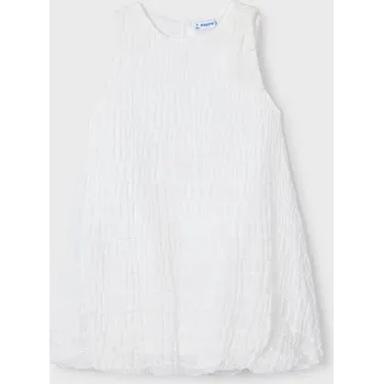 Dívčí šaty Dívčí šaty Mayoral béžová barva, mini, 3916 3916.6C.Mini.PPYA 01X, vel. 122