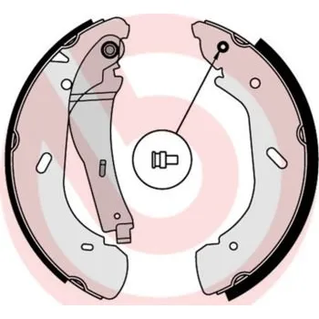 Brzdová čelist Sada brzdových čelistí BREMBO S 56 513
