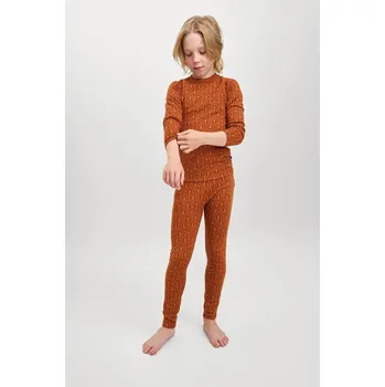 Dětské termoprádlo Dětské funkční spodní prádlo Reima Taival 5200032A.9BYH hnědá 82X, vel. 150