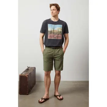 Pánské tričko Bavlněné tričko Medicine šedá barva, s potiskem RW24.TSM211 90X, vel. XXL