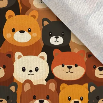 Teplákovina Takoy 150 cm medvědí kamarádi