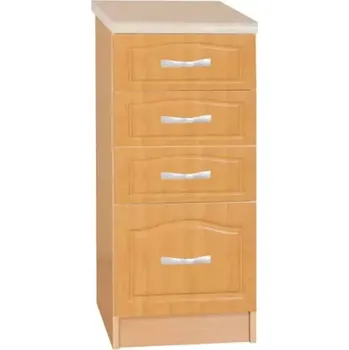 Kuchyňská linka Kuchyňská skříňka LORA MDF NEW KLASIK S40SZ4 - olše - SLEVA 3% s kodem radost25